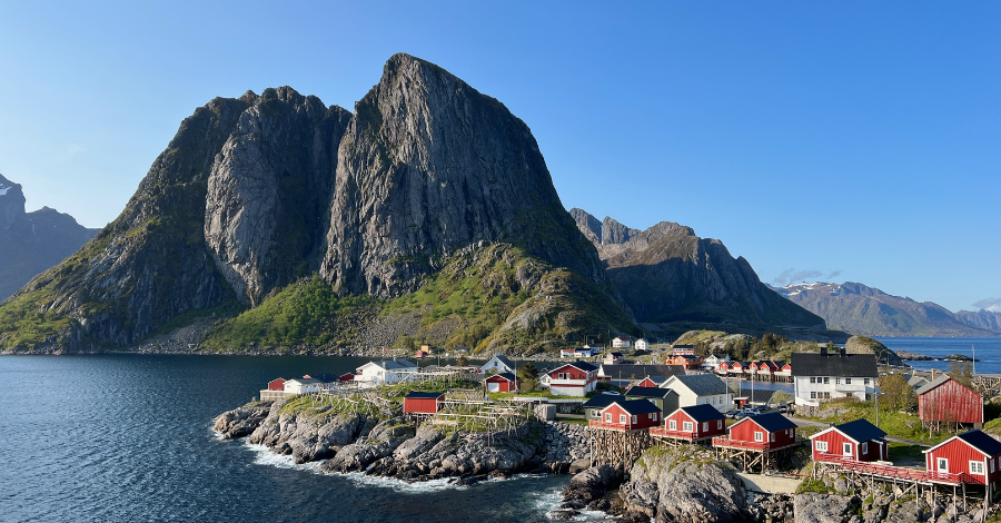 Ilhas Lofoten na Noruega