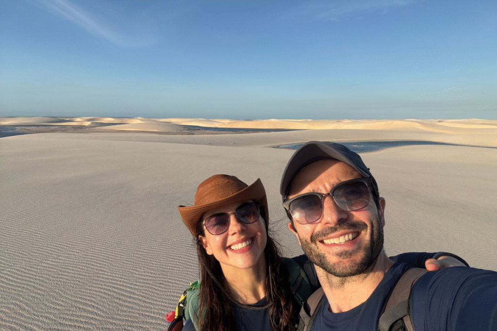 Primeiro Dia da Travessia nos Lençóis Maranhenses