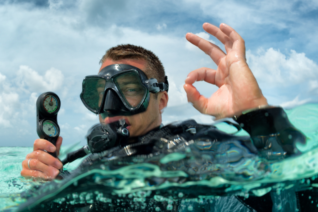 Manômetro - Mergulho